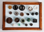 Karen Trotter Artist In The Round (2014) Acrylic & Beach Bits on Antique Frame 380x270mm £105.00