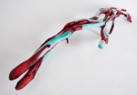 Karen Trotter Artist "Red Bridge Reflections on Ivy" (2014) Oil on Ivy Vine-sized £40.00
